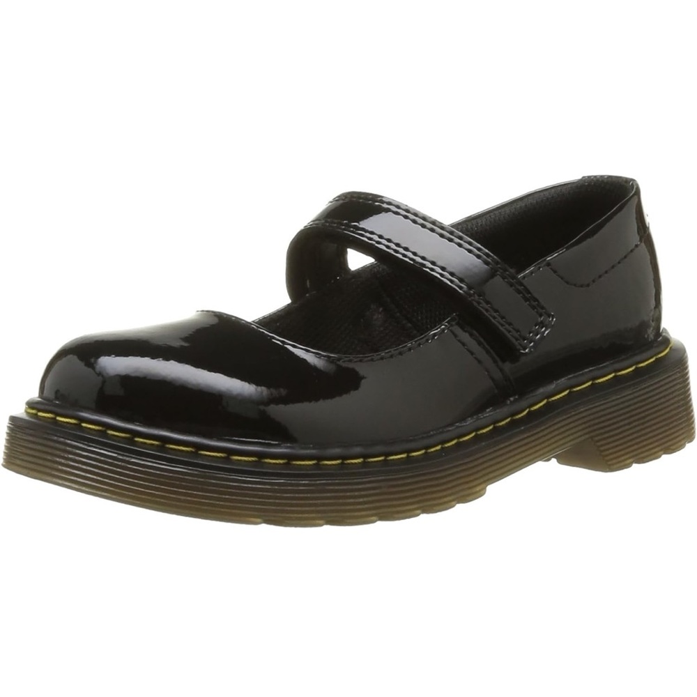 Dr. Martens Maccy Mary Jane Black Girls Size US 2